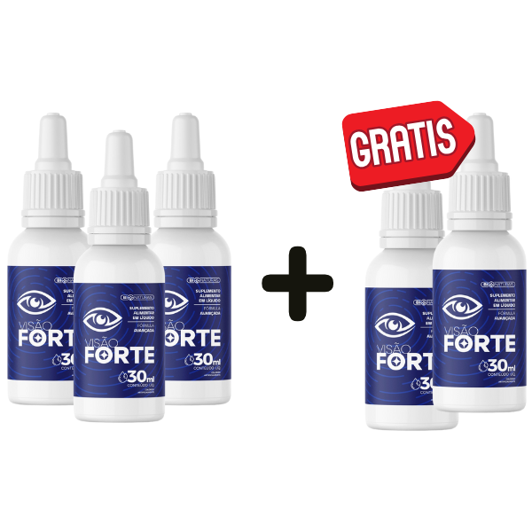 5 Frascos Visão Forte